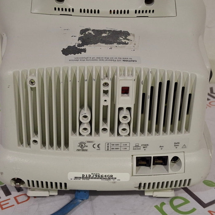 GE Healthcare Dash 3000 - GE/Nellcor SpO2 Patient Monitor