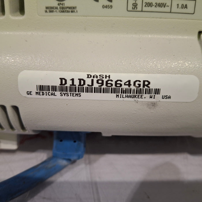 GE Healthcare Dash 3000 - GE/Nellcor SpO2 Patient Monitor