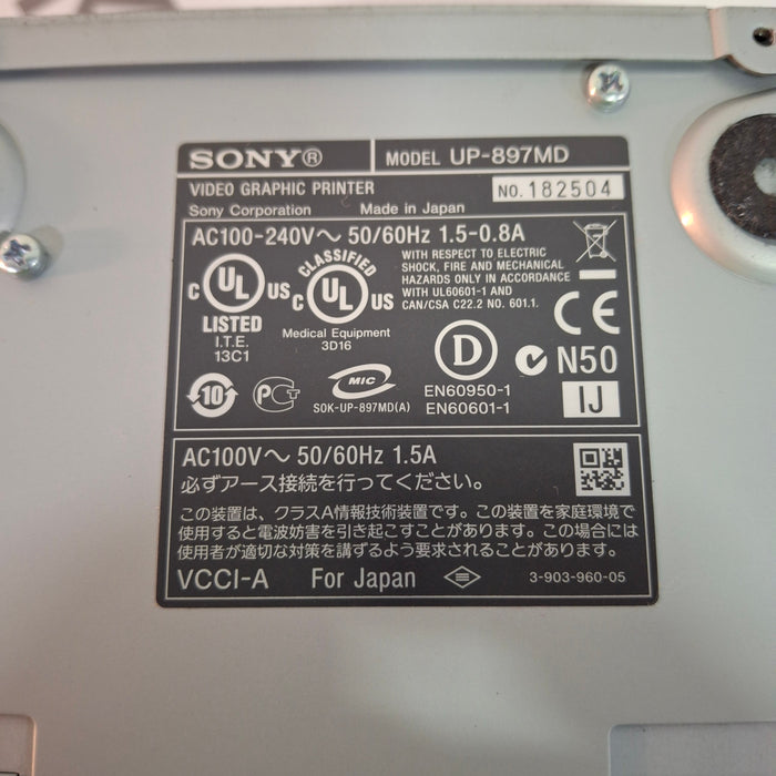 Sony UP-897MD Imager / Printer