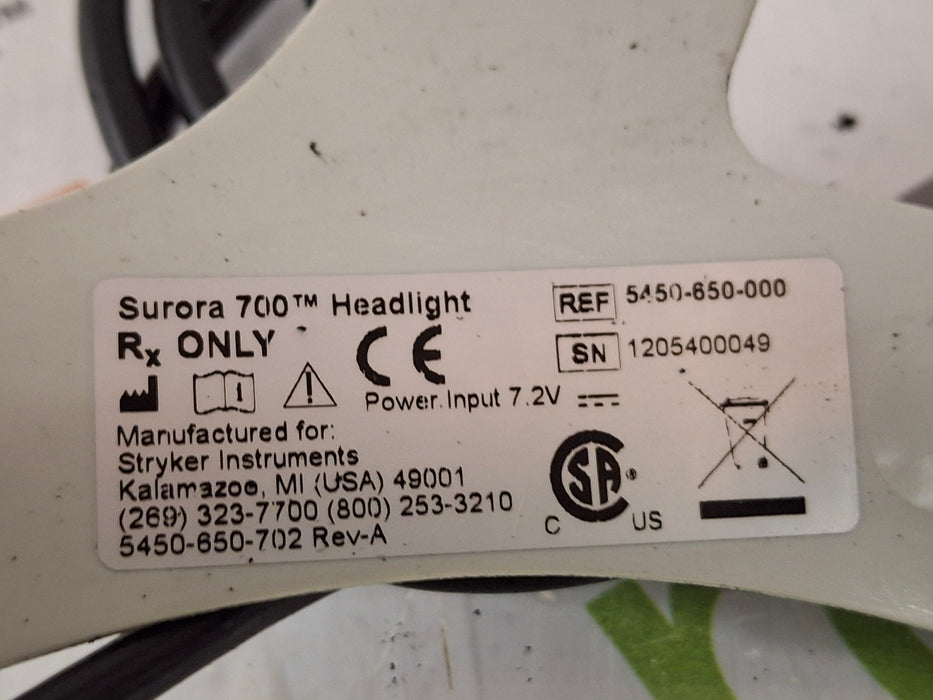 Stryker Surora 700 Surgical Headlight