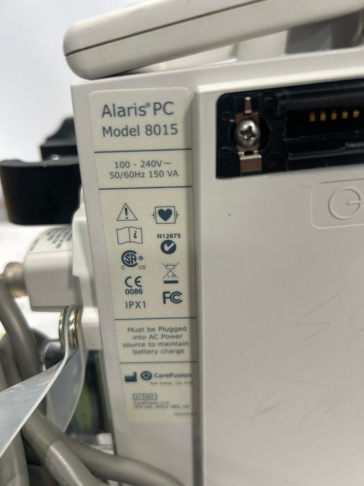 CareFusion Alaris 8015 Large Screen POC Infusion Pump