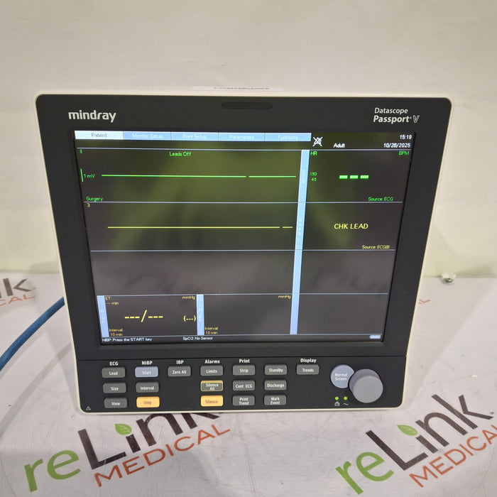 Mindray Passport V Patient Monitor
