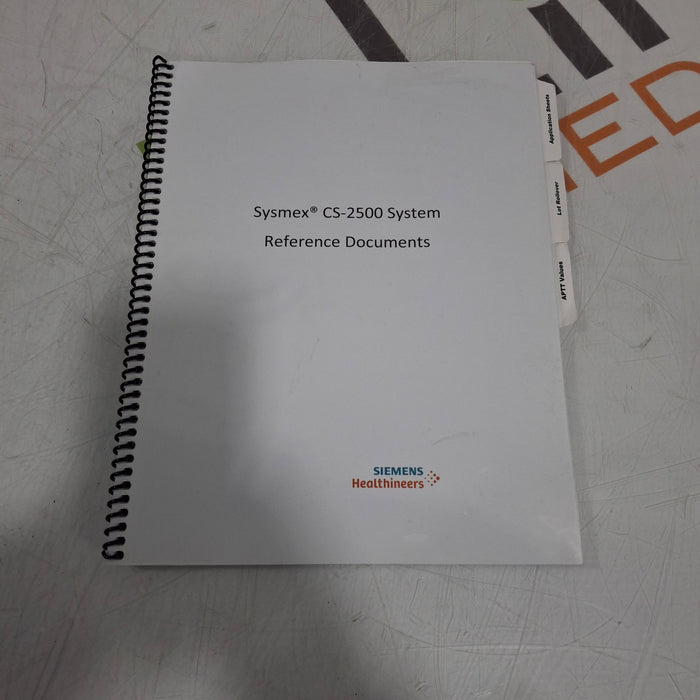 Sysmex CS-2500 Automated Blood Coagulation Analyzer