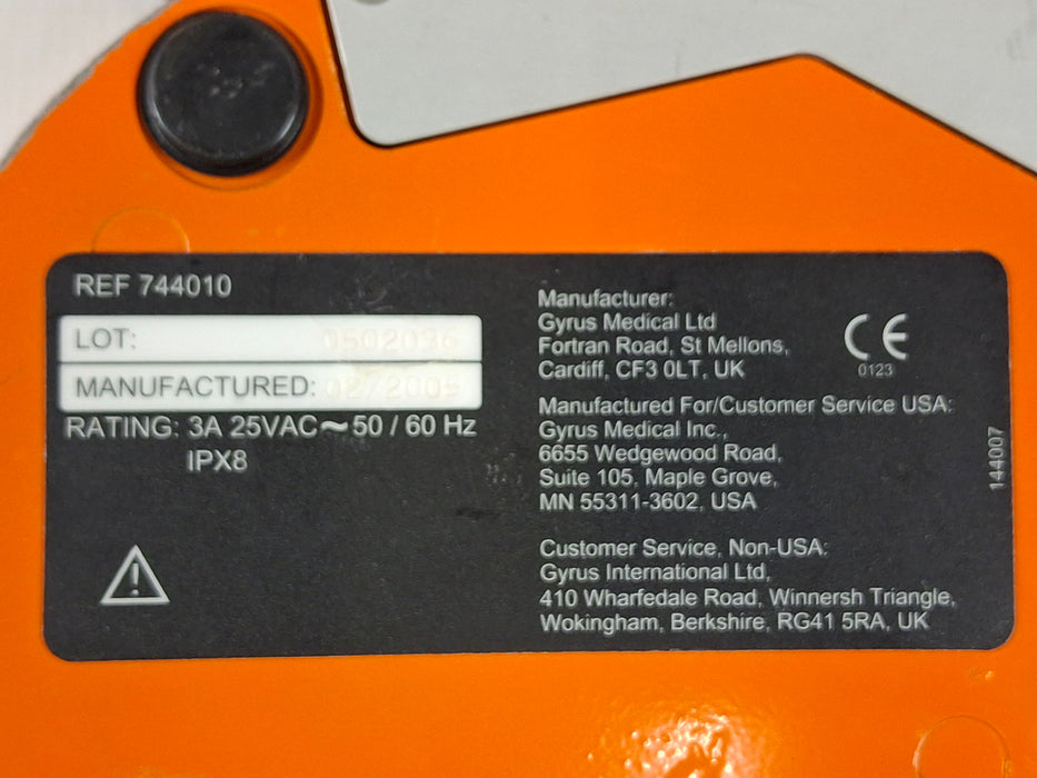 Gyrus Acmi, Inc. 744010 Footswitch