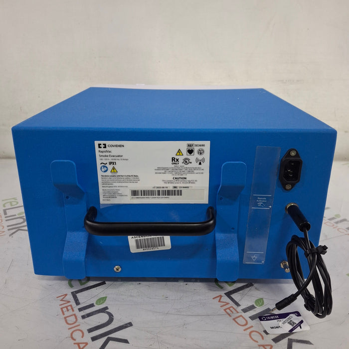 Covidien RapidVac SE3690 Smoke Evacuator