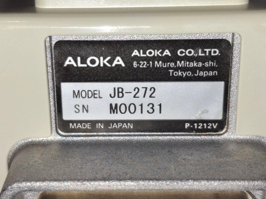 Aloka JB-272 Ultrasound Transducer