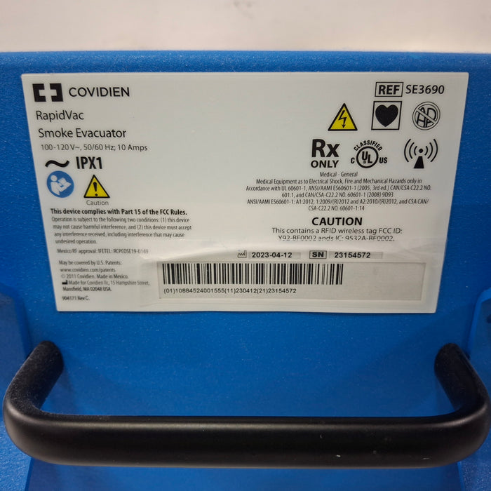 Covidien RapidVac SE3690 Smoke Evacuator