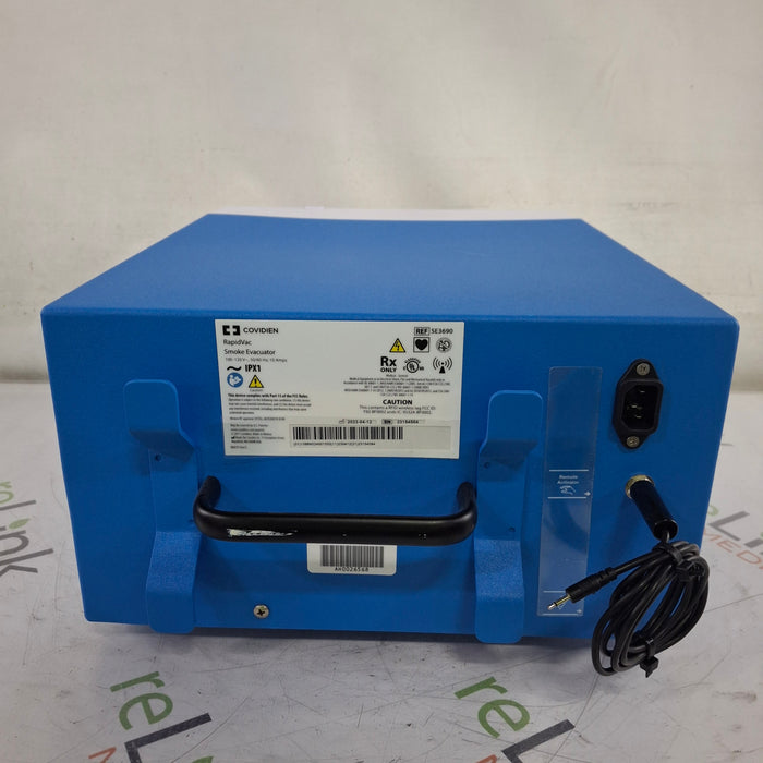 Covidien RapidVac SE3690 Smoke Evacuator
