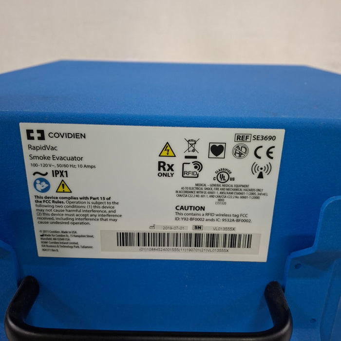 Covidien RapidVac SE3690 Smoke Evacuator