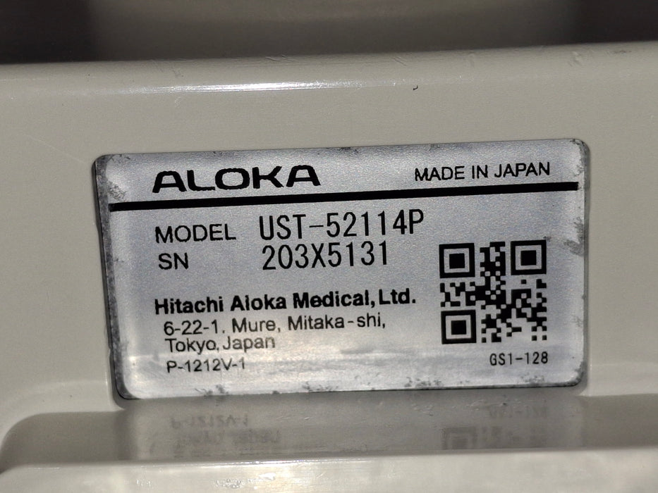 Aloka UST-52114P Ultrasound Probe