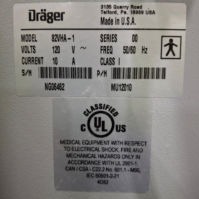 Draeger Medical Resuscitaire Radiant Infant Warmer