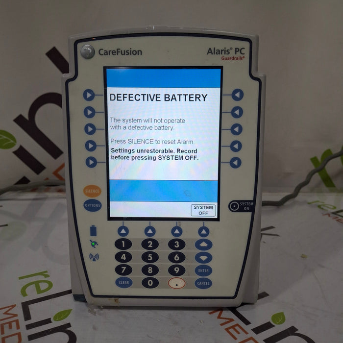 CareFusion Alaris 8015 Large Screen POC Infusion Pump