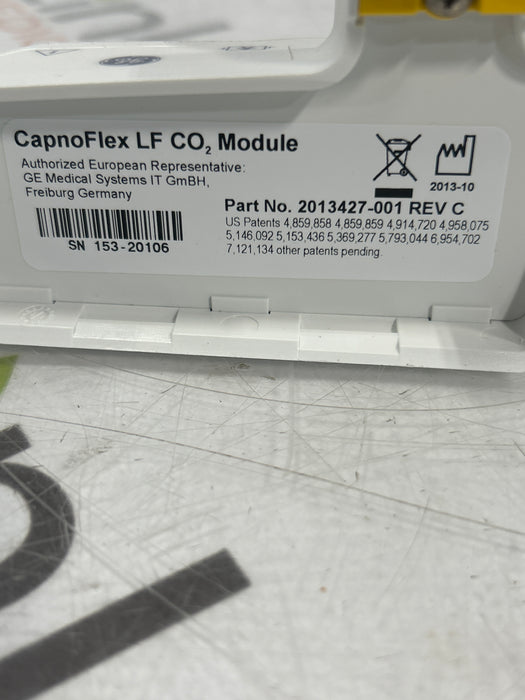 GE Healthcare Capnoflex LF CO2 Module