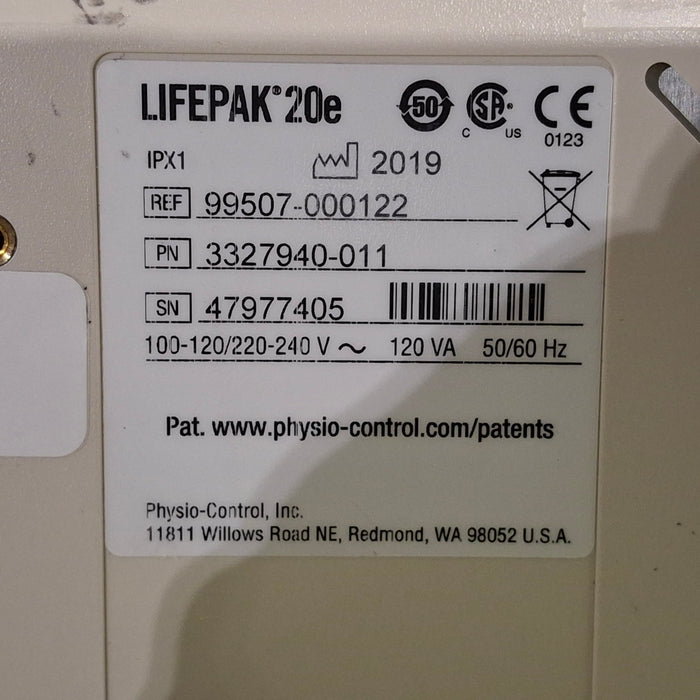 Physio-Control LifePak 20e Defibrillator