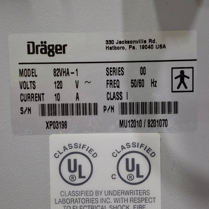 Draeger Medical Resuscitaire Radiant Infant Warmer