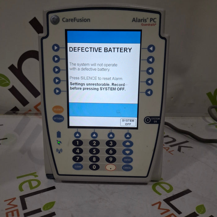 CareFusion Alaris 8015 Large Screen POC Infusion Pump