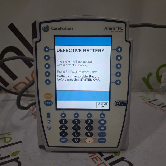CareFusion Alaris 8015 Large Screen POC Infusion Pump