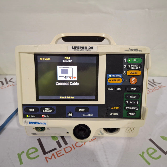 Physio-Control LifePak 20 Defibrillator