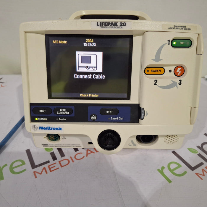 Physio-Control LifePak 20 Defibrillator