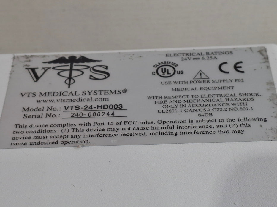 Steris VTS-24-HD003 Monitor