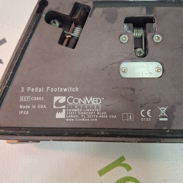 ConMed C9863 3 Pedal Footswitch