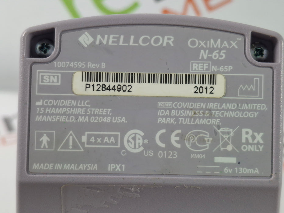 Nellcor Oximax N-65 Pulse Oximeter