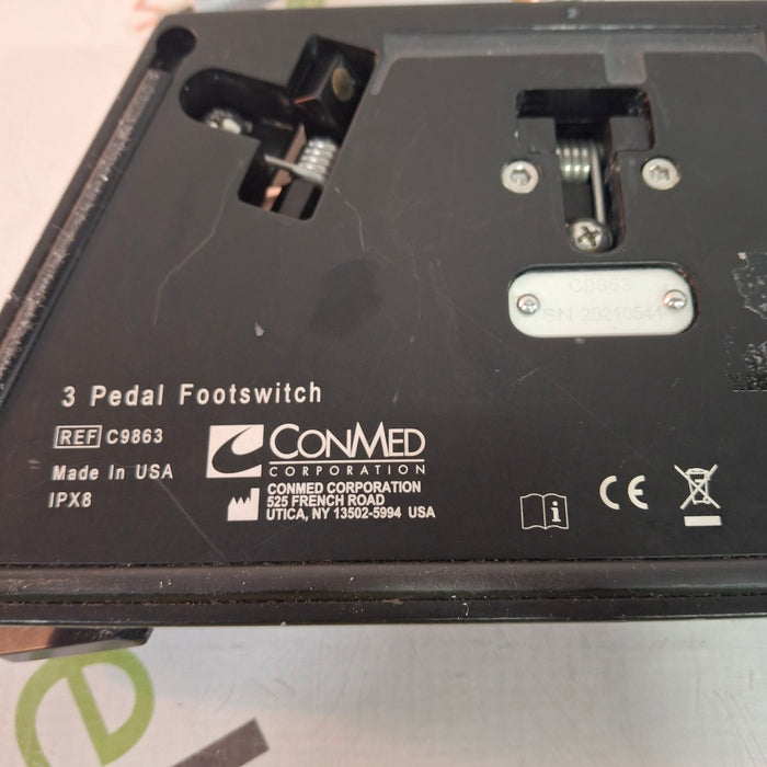 ConMed C9863 3 Pedal Footswitch