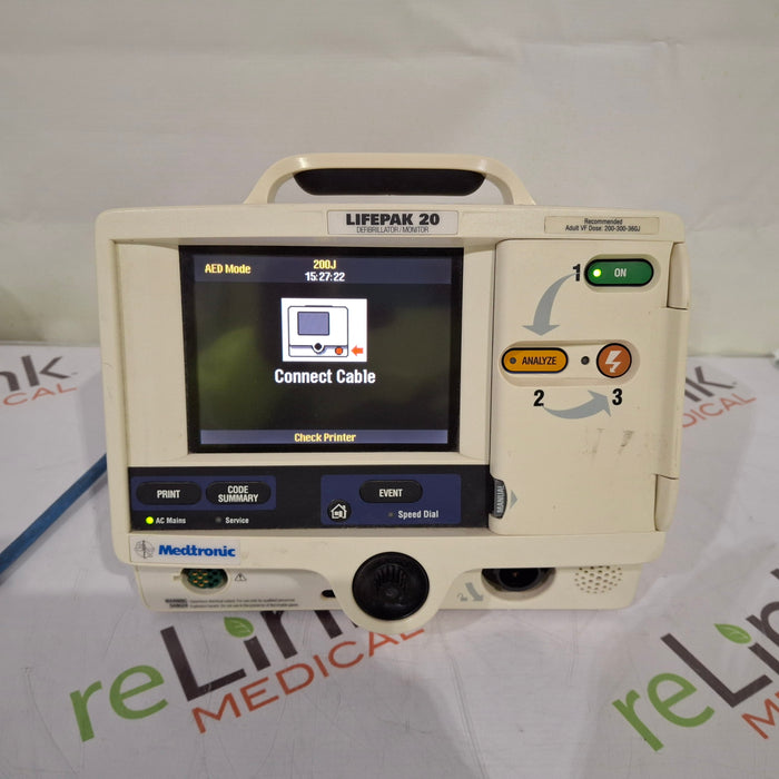 Physio-Control LifePak 20 Defibrillator