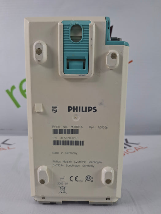 Philips M3001A-A02C06 OxiMax SpO2, NIBP, ECG, Temp, IBP MMS Module