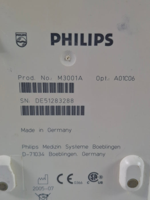 Philips M3001A-A02C06 OxiMax SpO2, NIBP, ECG, Temp, IBP MMS Module