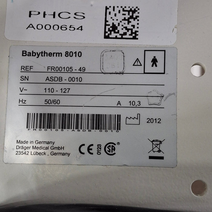 Draeger Medical Babytherm 8010 Infant Warmer