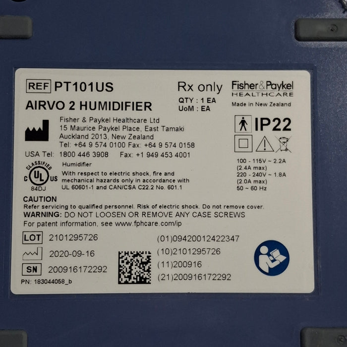 Fisher & Paykel Airvo 2 Humidified High Flow Therapy Unit