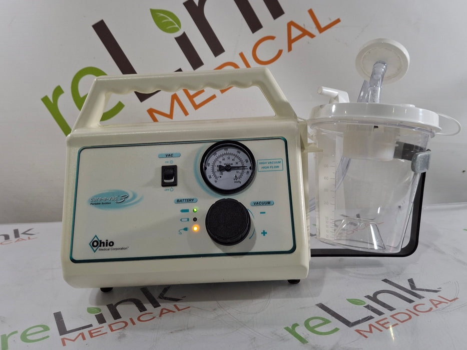 Ohio Medical Corporation Care-E-Vac 3 Portable Suction System