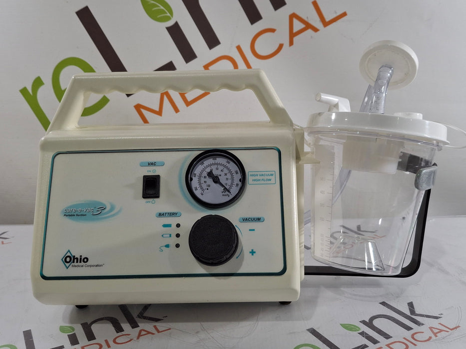 Ohio Medical Corporation Care-E-Vac 3 Portable Suction System