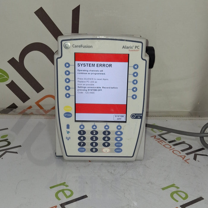 CareFusion Alaris 8015 Large Screen POC Infusion Pump