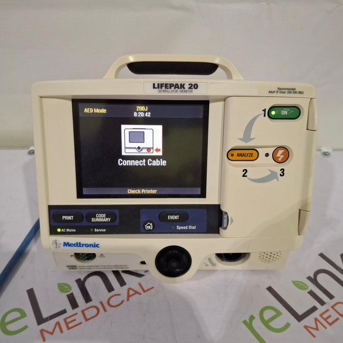 Physio-Control LifePak 20 Defibrillator