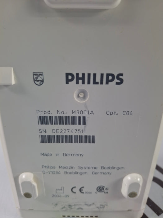 Philips M3001A-C06 Fast SpO2, NIBP, ECG, Temp, IBP MMS Module