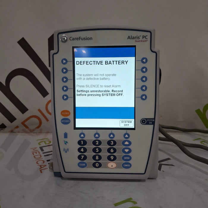 CareFusion Alaris 8015 Large Screen POC Infusion Pump