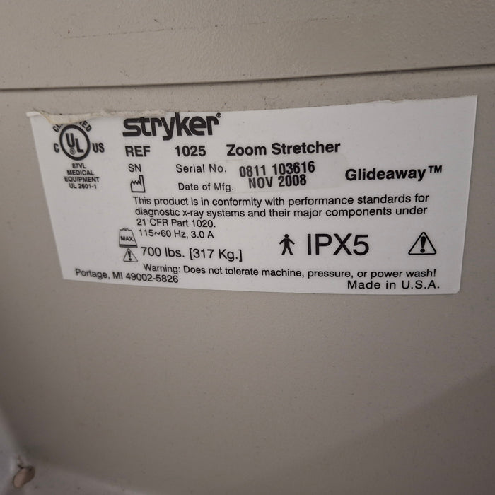 Stryker 1025 Zoom Stretcher