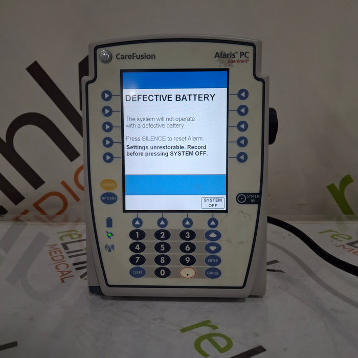 CareFusion Alaris 8015 Large Screen POC Infusion Pump