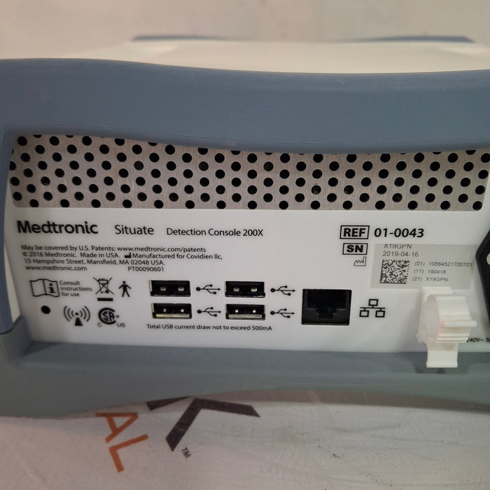 Medtronic 01-0043 Situate Detection System X
