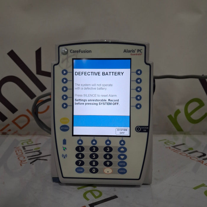 CareFusion Alaris 8015 Large Screen POC Infusion Pump