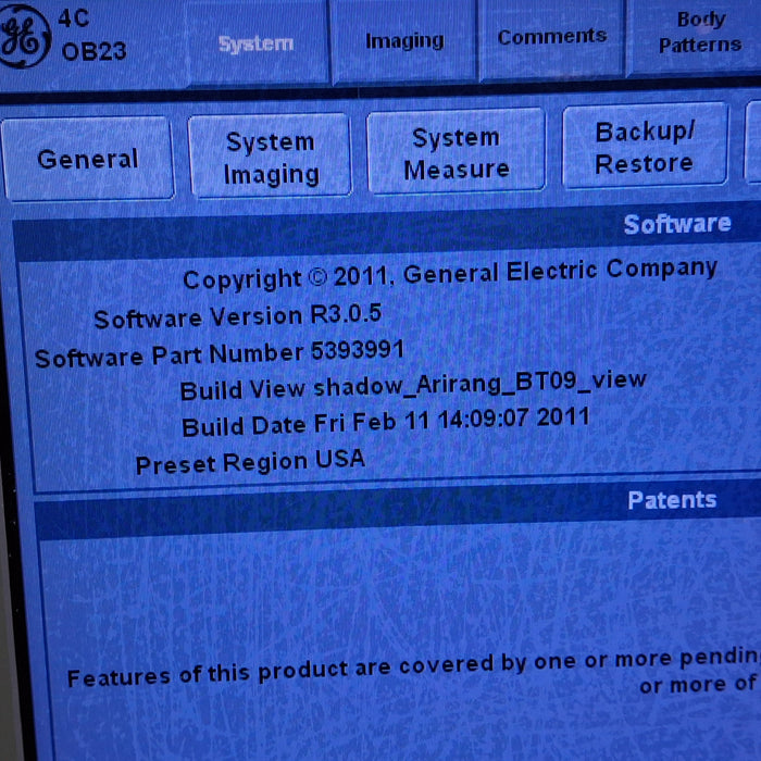 GE Healthcare Logiq A5 Pro Ultrasound