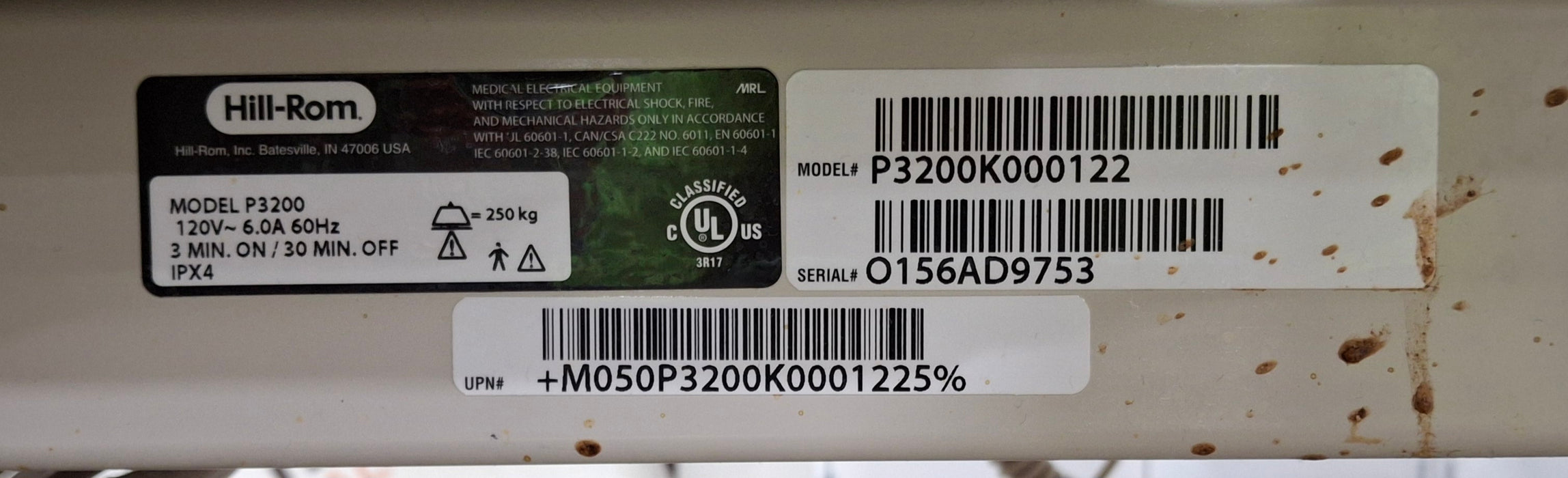 Hill-Rom Versacare P3200 Bed