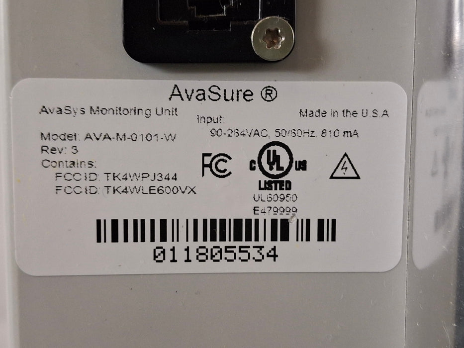AvaSure AvaSys Telesitter