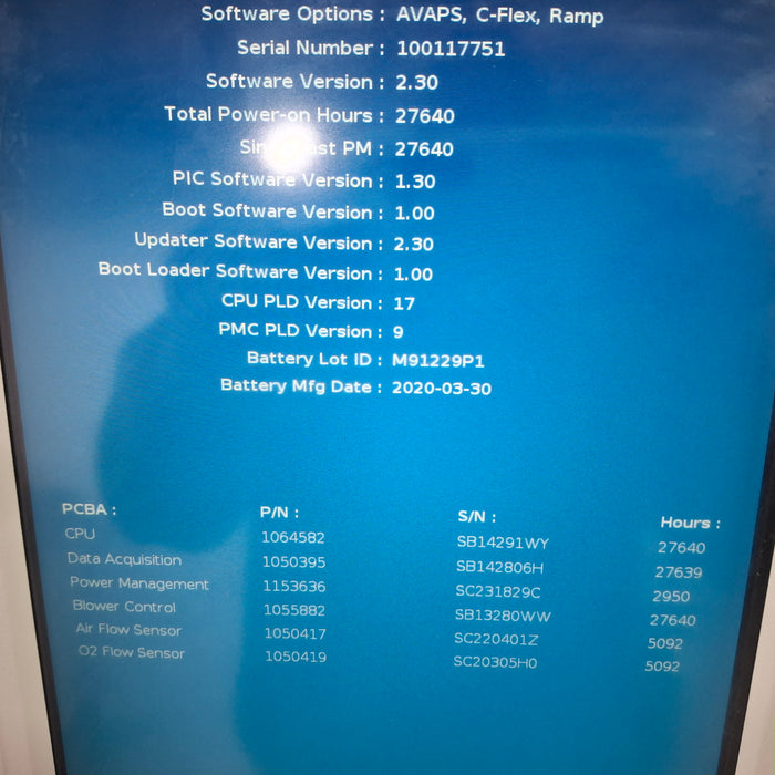 Philips Respironics V60 BiPAP Ventilator