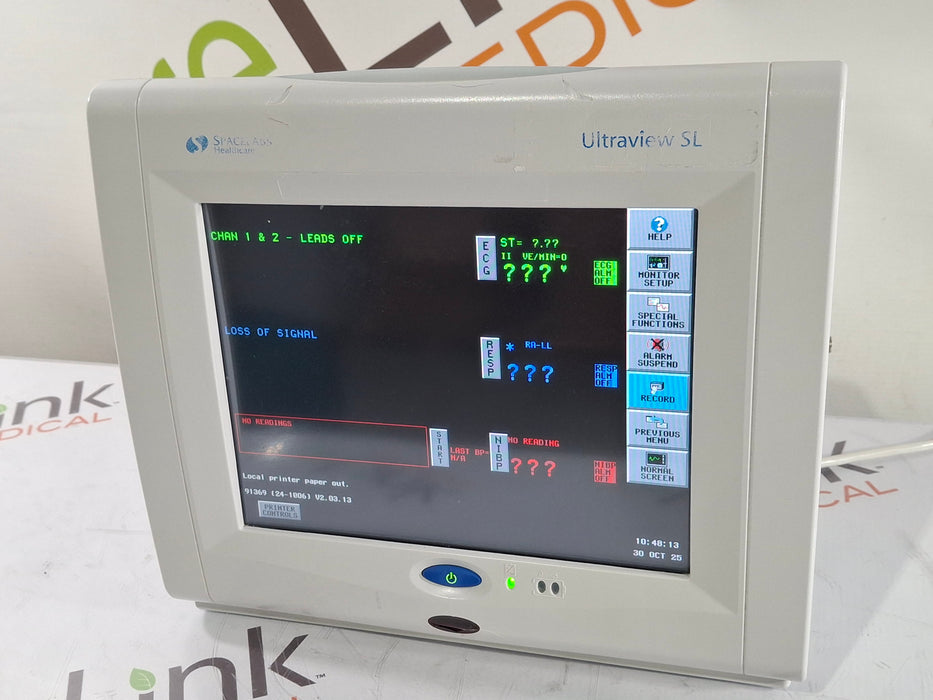 Spacelabs Healthcare Ultraview SL 91369 Monitor