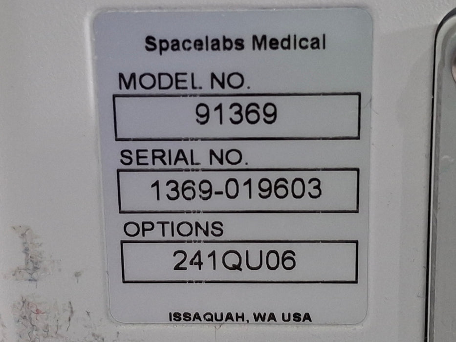Spacelabs Healthcare Ultraview SL 91369 Monitor