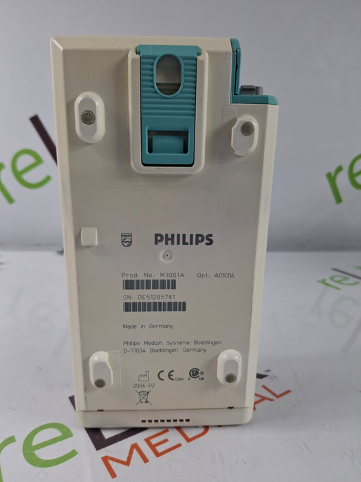 Philips M3001A-A01C06 Fast SpO2, NIBP, ECG, Temp, IBP MMS Module