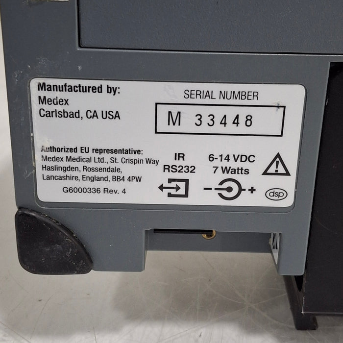 Smiths Medical Medfusion 3500 Version 3 Syringe Infusion Pump